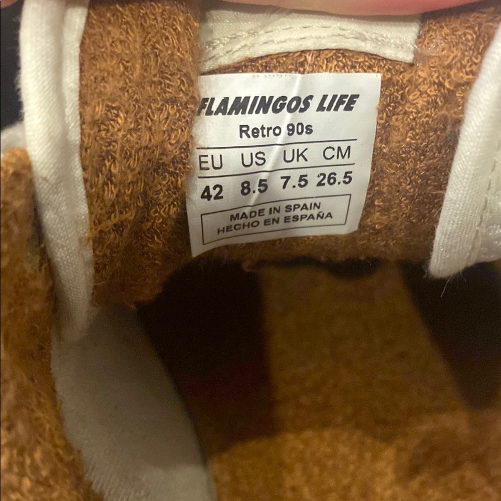 Flamingos Life Retro 90s Sneakers Men’s 8.5 - Picture 2 of 5
